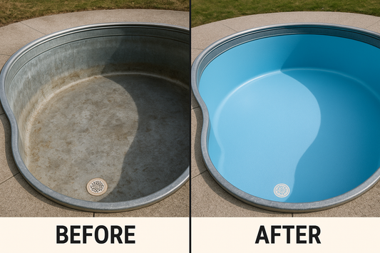 The Best Way to Re-Surface Your Metal Pool