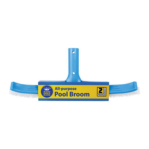 Aussie Gold All Purpose Pool Broom - 45cm Crimped Nylon Bristle