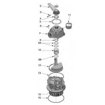 Onga Pantera / Sta-Rite MPV Cover O-Ring - Part # OR018M
