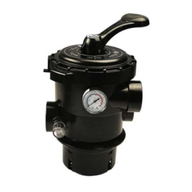 EMAUX MPV08 6 Way 50mm Clamp Type Top Mount Multi Port Valve