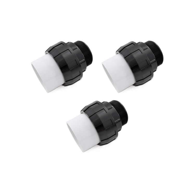 Set of 3 x Hayward MPV Union (50mm)