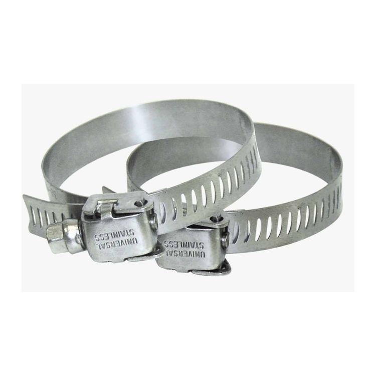 PVC Fitting - Stainless Steel Hose Clamp Quick Release Fits 50mm (2 Pack)
