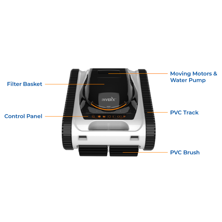 InverX X45 Cordless Robotic Pool Cleaner