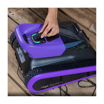 Maytronics Niya Sonar F3 Cordless Robotic Pool Cleaner - Purple