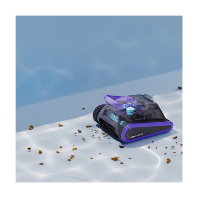 Maytronics Niya Sonar F3 Cordless Robotic Pool Cleaner - Purple