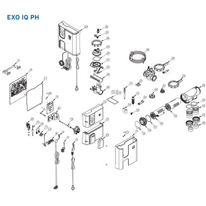Zodiac eXO iQ pH/PRO, Hydroxinator iQ pH/PRO Next Gen pH Sensor/Probe Kit R0829000 - Genuine