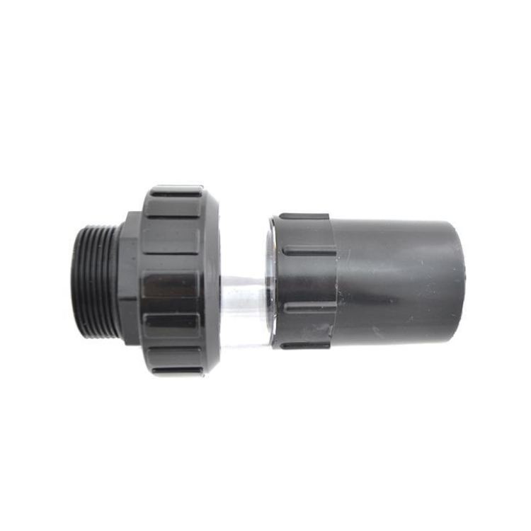 MPV Barrel Union with Sight Glass (40mm) - Suits Zodiac Titan MPV and Pentair LSFII MPV - W89280101