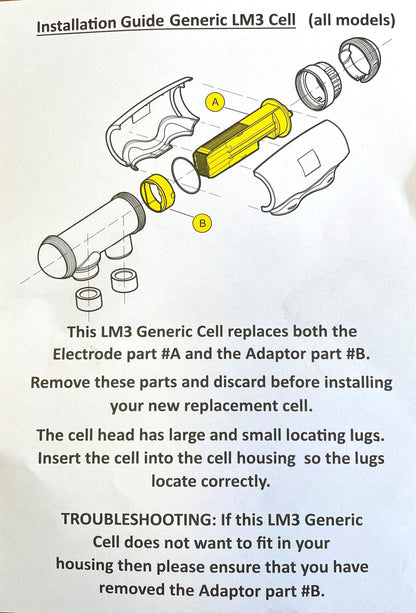 Zodiac Clearwater LM3-15 Cell - Generic