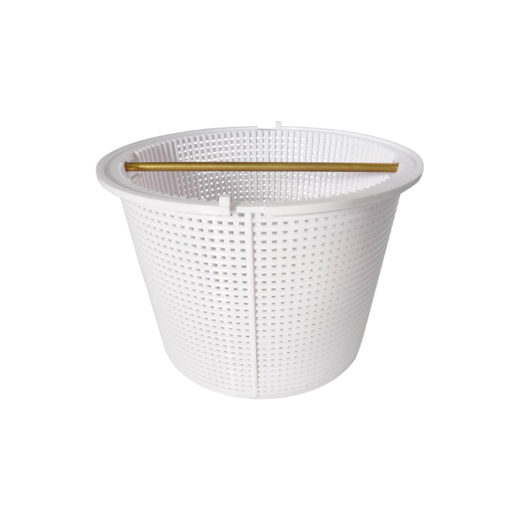 Quiptron Skimmer Basket with Brass Handle