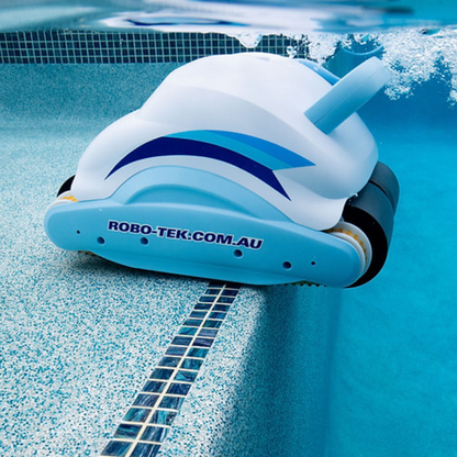 Robo-Tek Robo-Plus V2 Robotic Pool Cleaner with Caddy